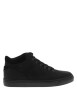 Thumbnail Sneakers Lisbon Hill en cuir noires à talon plat pourvues de lacets