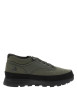 Thumbnail Sneakers Euro Grid Mid en cuir nubuck kaki ornées du logo métallique
