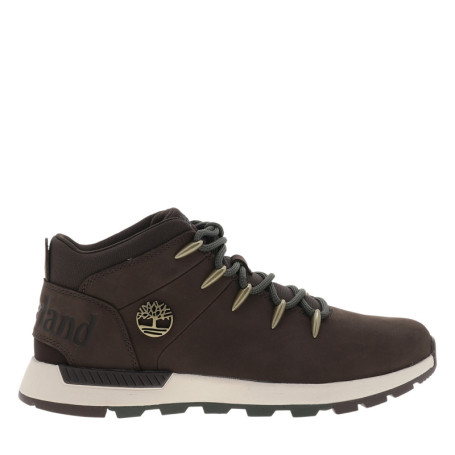 Bottines Sprint Trekker en cuir marron à talon...