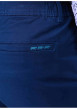 Thumbnail Pantalon chino en coton bleu à coupe droite pourvu de poches - Image 4