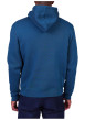 Thumbnail Sweat bleu à coupe droite pourvu d'un col à capuche et de manches longues - Image 2