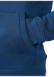 Thumbnail Sweat bleu à coupe droite pourvu d'un col à capuche et de manches longues - Image 4
