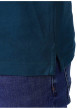 Thumbnail Polo en coton biologique bleu à coupe droite pourvu d'un col boutonné - Image 4
