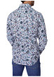 Thumbnail Chemise en coton biologique blanche à motifs pourvue d'une coupe droite - Image 2