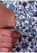 Thumbnail Chemise en coton biologique blanche à motifs pourvue d'une coupe droite - Image 4