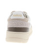 Thumbnail Sneakers Palmer en cuir écru à talon plat et empiècements nubuck - Image 4
