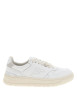 Thumbnail Sneakers Palmer à revêtement en cuir blanc et 1 empiècement argenté