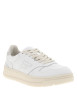Thumbnail Sneakers Palmer à revêtement en cuir blanc et 1 empiècement argenté - Image 2