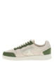 Thumbnail Tennis Hazel en cuir blanc à empiècements verts pourvues de lacets dorés - Image 3