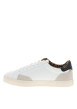 Thumbnail Tennis Juniper blanches ornées d'empiècements suédés à talon plat - Image 3