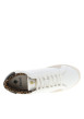 Thumbnail Tennis Juniper blanches ornées d'empiècements suédés à talon plat - Image 5