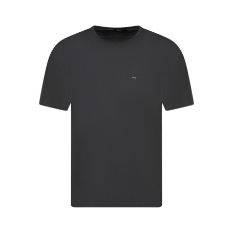 T-shirt en coton kaki uni avec une coupe droite...