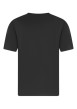 Thumbnail T-shirt en coton kaki uni avec une coupe droite et un col rond - Image 2