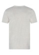 Thumbnail T-shirt en coton beige à coupe droite pourvu de manches courtes - Image 2