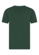 Thumbnail T-shirt en coton vert à coupe droite pourvu de manches courtes - Image 2