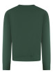 Thumbnail Sweat en coton vert à coupe droite pourvu d'un col rond et de manches longues - Image 2