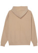 Thumbnail Sweat beige à coupe droite pourvu d'un col à capuche et de manches longues - Image 2