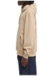 Thumbnail Sweat beige à coupe droite pourvu d'un col à capuche et de manches longues - Image 4