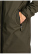 Thumbnail Parka kaki à capuche et doublure en sherpa dotée d'une coupe droite - Image 4