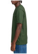 Thumbnail T-shirt en coton biologique vert à coupe droite pourvu d'un col rond - Image 5