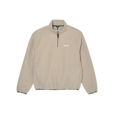 Sweat beige pourvu d'une coupe ample et d'un...