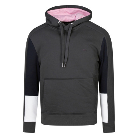 Sweat à capuche en coton kaki uni avec une...