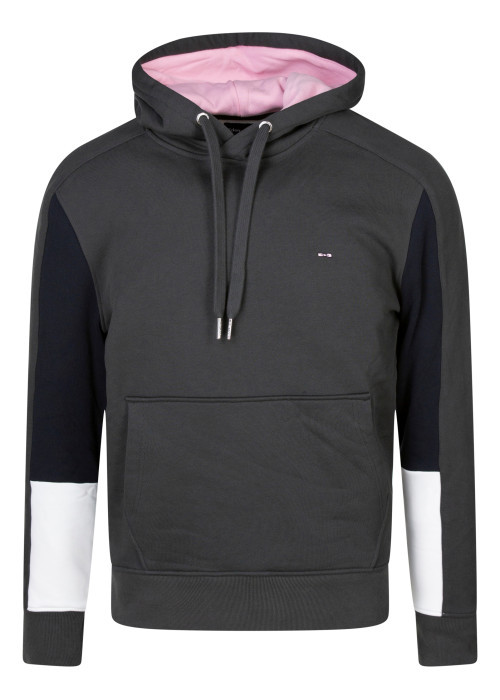 Sweat à capuche en coton kaki uni avec une...