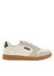 Thumbnail Tennis Commute 1 en cuir beige pourvues du logo et d'empiècements bimatières