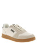 Thumbnail Tennis Commute 1 en cuir beige pourvues du logo et d'empiècements bimatières - Image 2