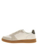 Thumbnail Tennis Commute 1 en cuir beige pourvues du logo et d'empiècements bimatières - Image 3