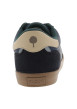 Thumbnail Tennis Juniper bleu marine à empiècements en textile suédé et talon plat - Image 4