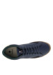 Thumbnail Tennis Juniper bleu marine à empiècements en textile suédé et talon plat - Image 5