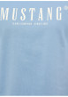 Thumbnail T-shirt en coton ciel pourvu d'une coupe droite et d'un col rond - Image 2
