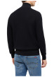 Thumbnail Gilet en coton noir pourvu d'une coupe droite et d'un col montant - Image 4