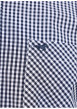 Thumbnail Chemise en coton marine à coupe droite pourvue d'un col à revers - Image 2