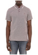 Thumbnail Polo en coton brun pourvu d'une coupe droite et d'un col à revers - Image 3