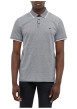 Thumbnail Polo en coton bleu pourvu d'une coupe droite et d'un col à revers - Image 3