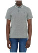 Thumbnail Polo en coton vert pourvu d'une coupe droite et d'un col à revers - Image 3