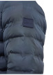 Thumbnail Doudoune bleue pourvue d'une coupe droite et d'un col montant - Image 4