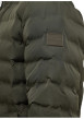 Thumbnail Doudoune kaki pourvue d'une coupe droite et d'un col montant - Image 4