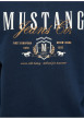 Thumbnail Sweat en coton marine pourvu d'une coupe droite et d'un col rond - Image 2