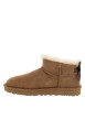 Thumbnail Boots Ultra Mini Bailey Bow en cuir suédé sable à talon plat ornées d'un nœud - Image 3
