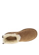 Thumbnail Boots Ultra Mini Bailey Bow en cuir suédé sable à talon plat ornées d'un nœud - Image 5