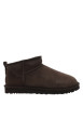 Thumbnail Boots M Classic Ultra Mini en cuir suédé chocolat et à talon plat
