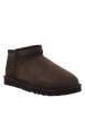 Thumbnail Boots M Classic Ultra Mini en cuir suédé chocolat et à talon plat - Image 2