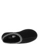 Thumbnail Mules M Tasman Ii en cuir suédé noires à talon plat et surpiqûres bicolores - Image 5