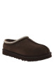 Thumbnail Mules M Tasman Ii en cuir nubuck chocolat à talon plat et surpiqûres bicolores - Image 2