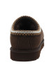 Thumbnail Mules M Tasman Ii en cuir nubuck chocolat à talon plat et surpiqûres bicolores - Image 4