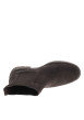 Thumbnail Boots en cuir marron à talon décroché bas pourvues d'un soufflets élastiqués - Image 5