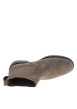 Thumbnail Boots taupe en cuir nubuck à talon décroché bas avec un soufflets élastiqués - Image 5